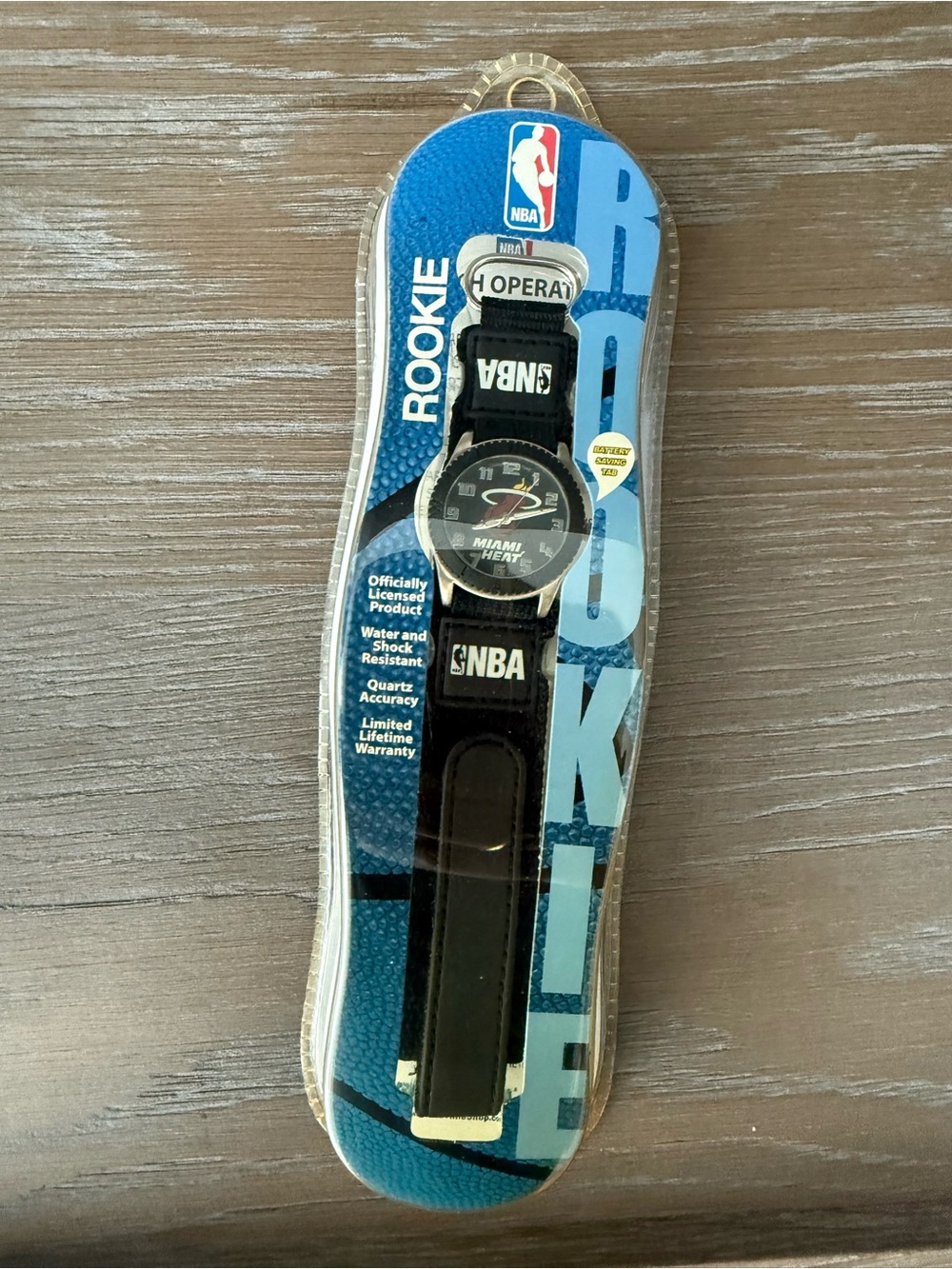 Vintage NBA Miami Heat Rookie Series Watch – New Sealed in Original Package